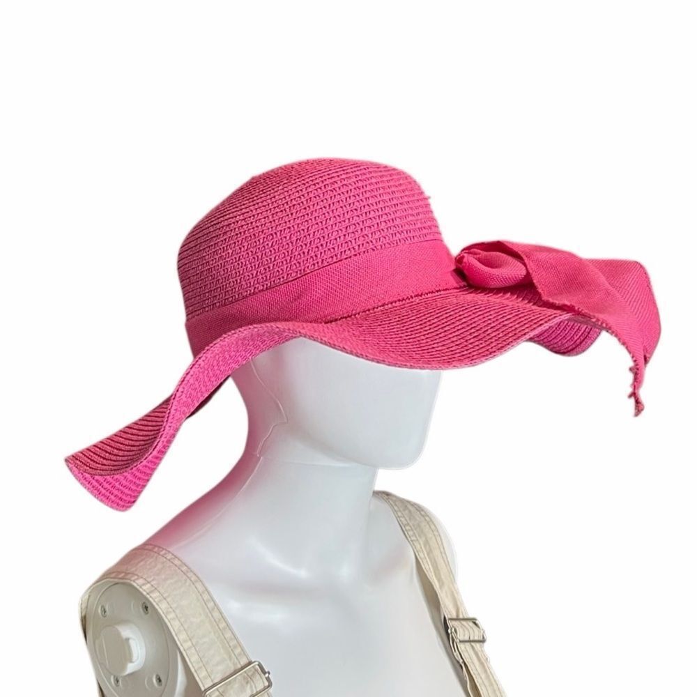 Elegant Pink Women's Sun Hat